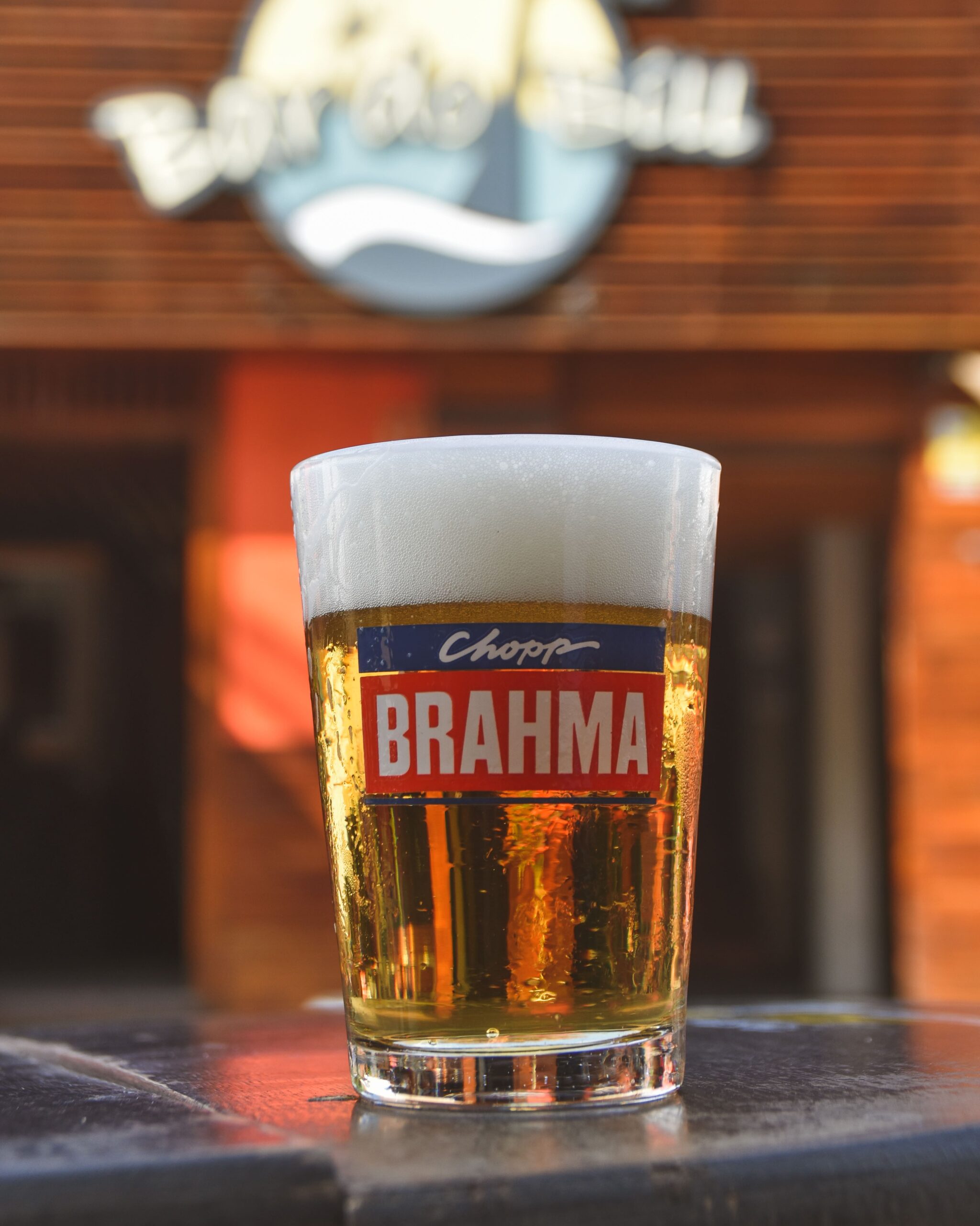 Brahma gelada é no Bar do Bill